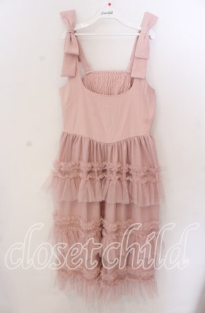 画像: FLC / 皆方由衣コラボワンピース LL ピンク O-25-11-11-2004-LO-OP-IG-OS