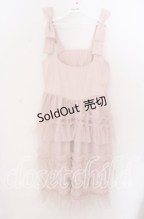画像1: FLC / 皆方由衣コラボワンピース LL ピンク O-25-11-11-2004-LO-OP-IG-ZT345 (1)