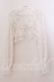 画像1: merry jenny / flowerレースシアーボレロ  シロ O-25-11-11-2035-LO-TO-IG-OS (1)