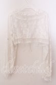 画像3: merry jenny / flowerレースシアーボレロ  シロ O-25-11-11-2035-LO-TO-IG-OS (3)