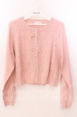 画像1: m petit by misako / AM*ハート透かしニットカーディガン Ｍ ピンク O-25-11-11-2036-LO-TO-IG-OS (1)