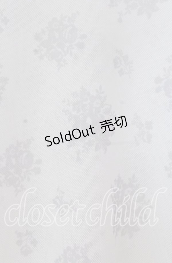 画像2: 【SALE】m petit by misako / 花柄シアープルオーバー Ｍ オフ O-25-11-11-2039-LO-TO-IG-ZT510 (2)