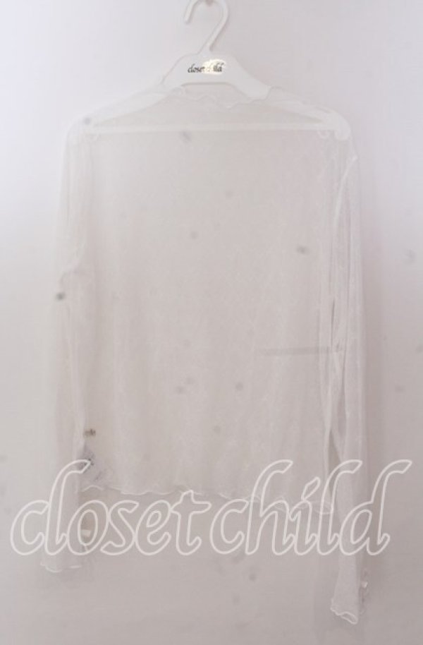 画像1: axes femme / リボンチュールシアーインナー  シロ O-25-11-11-2007-AX-TO-IG-ZT510 (1)