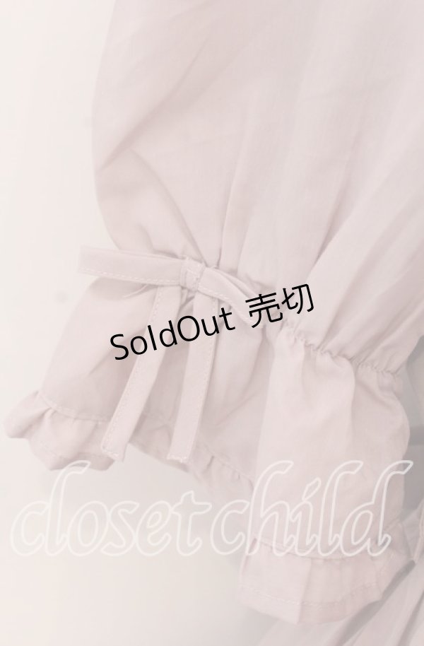 画像2: Chalmiere / フリルロングワンピース  ピンク O-25-11-11-2067-LO-OP-IG-OS (2)