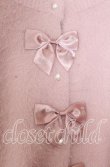画像2: m petit by misako / リボンカーディガン 3Ｌ ピンク O-25-11-11-2092-LO-TO-IG-OS (2)