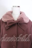 画像2: m petit by misako / AM*リボンコート 3Ｌ 濃ピンク O-25-11-11-2100-LO-CO-IG-OS (2)