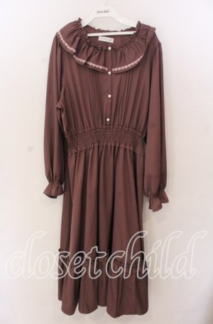 画像: m petit by misako / AOK＊レースティアードワンピース 4L ピンク O-25-11-11-2012-LO-OP-IG-OS