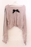 画像1: axes femme POETIQUE / フリルラメニットカーディガン  ピンク O-25-11-11-2015-AX-TO-IG-OS (1)