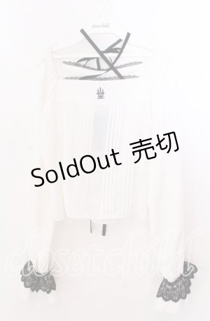 画像: Moi-meme-Moitie / 燭台刺繍プルオーバー 9号 ホワイト O-25-11-11-2017-MO-TO-OW-OS