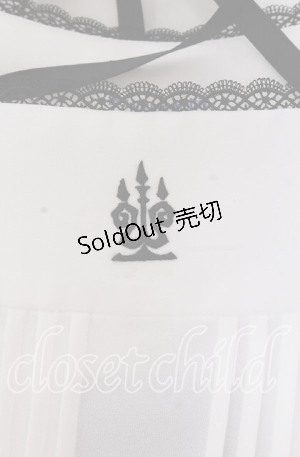 画像2: Moi-meme-Moitie / 燭台刺繍プルオーバー 9号 ホワイト O-25-11-11-2017-MO-TO-OW-OS (2)