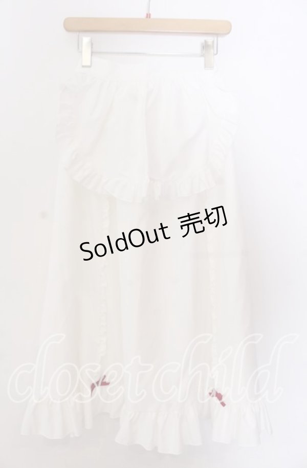 画像1: Cherirulu Chocola / MYフリルスカート+エプロン 3Ｌ シロ O-25-11-11-2021-LO-SK-IG-OS (1)