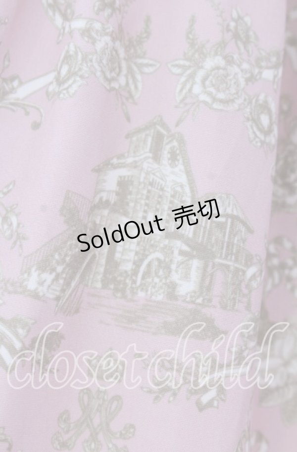 画像2: m petit by misako / AM*ジュイパニエスカート LL ピンク O-25-11-11-2022-LO-SK-IG-OS (2)