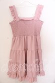 画像3: FLC / フリルジャンパースカート 4Ｌ ピンク O-25-11-11-2003-LO-OP-IG-ZT307 (3)