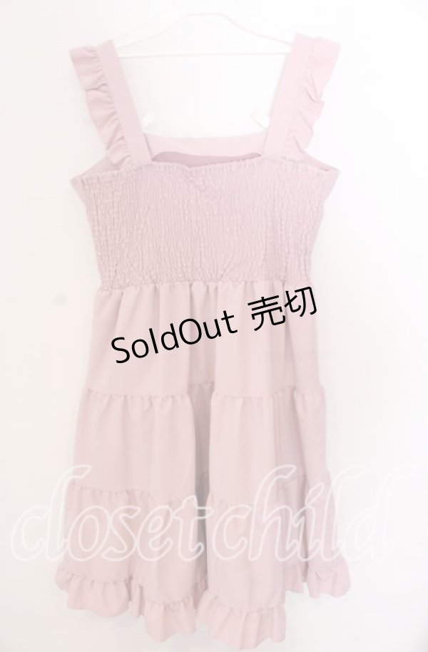 画像3: FLC / フリルジャンパースカート 4Ｌ ピンク O-25-11-11-2003-LO-OP-IG-ZT307 (3)