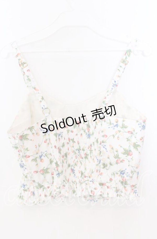 画像3: 【SALE】Fi.n.t / いちご柄ビスチェ  オフ O-25-11-11-2028-CA-TO-IG-ZT513 (3)