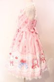 画像6: Angelic Pretty / Be My Valentineジャンパースカート  ピンク O-25-11-11-006-AP-OP-IG-OS (6)