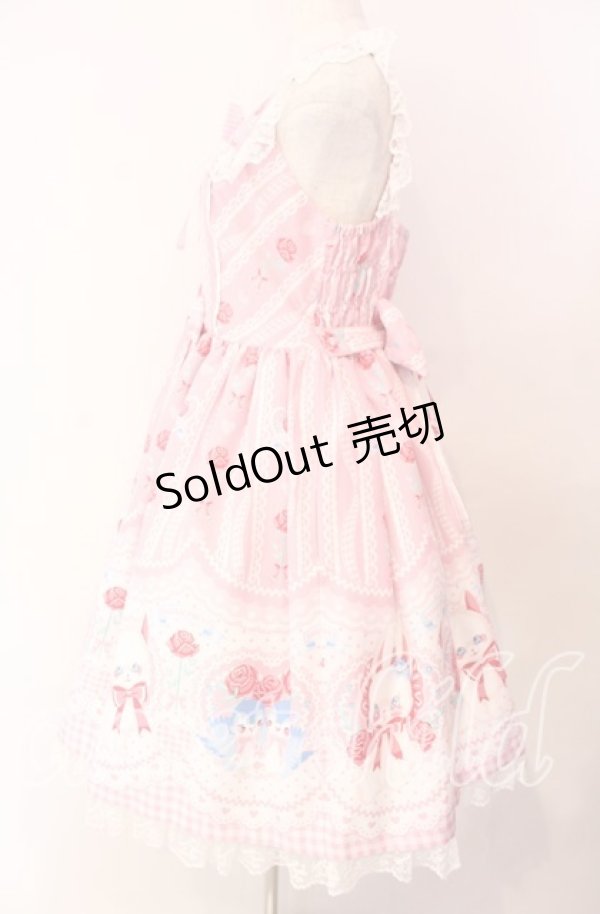 画像6: Angelic Pretty / Be My Valentineジャンパースカート  ピンク O-25-11-11-006-AP-OP-IG-OS (6)