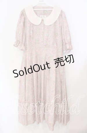 画像: m petit by misako×NINA’S / ワンピース 3Ｌ ピンク O-25-11-11-097-LO-OP-IG-OS