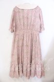 画像3: m petit by misako×NINA’S / ワンピース 3Ｌ ピンク O-25-11-11-097-LO-OP-IG-OS (3)