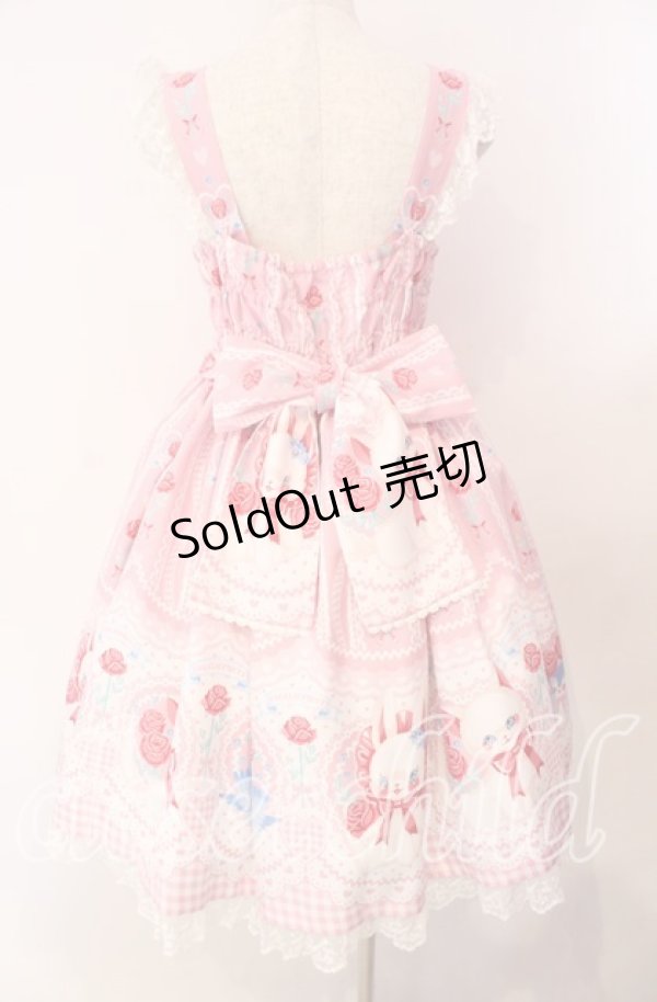 画像7: Angelic Pretty / Be My Valentineジャンパースカート  ピンク O-25-11-11-006-AP-OP-IG-OS (7)