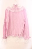 画像3: FLC / ホルターネックブラウス 3L ピンク O-25-11-11-099-LO-BL-IG-OS (3)