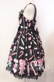 画像5: Angelic Pretty / Candy Ornamentジャンパースカート  クロ O-25-11-11-007-AP-OP-IG-OS (5)