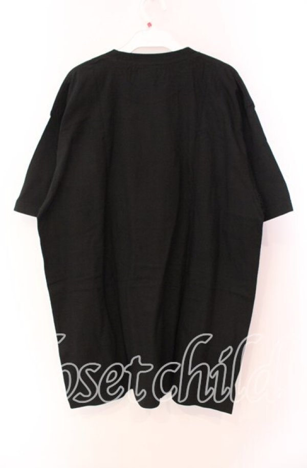 画像2: NieR Clothing / ミケ推しTシャツ  ブラック O-25-11-11-022-PU-TS-IG-ZT266 (2)