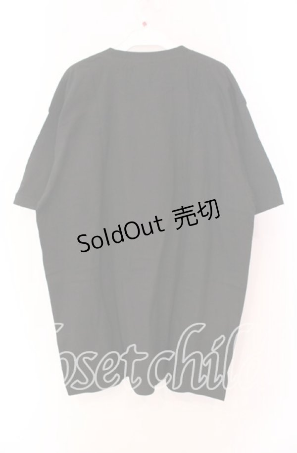 画像2: 【SALE】NieR CLOTHING / ミケ推しTシャツ  ブラック O-25-11-11-022-PU-TS-IG-ZT266 (2)