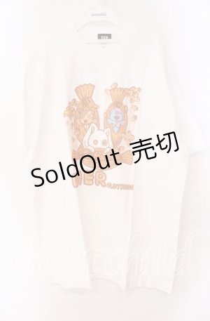 画像: 【SALE】NieR CLOTHING / 2023年納豆の日限定デザインCUTSEW カットソー  ホワイト O-25-11-11-024-PU-TS-IG-ZT266