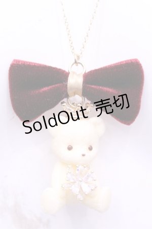 画像: チェルシィ / テディクラウンネックレス  オフ O-25-11-12-058-LO-AC-IG-OS