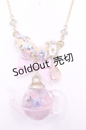 画像: Miurea / ポットネックレス  ピンク系 O-25-11-12-060-LO-AC-IG-OS