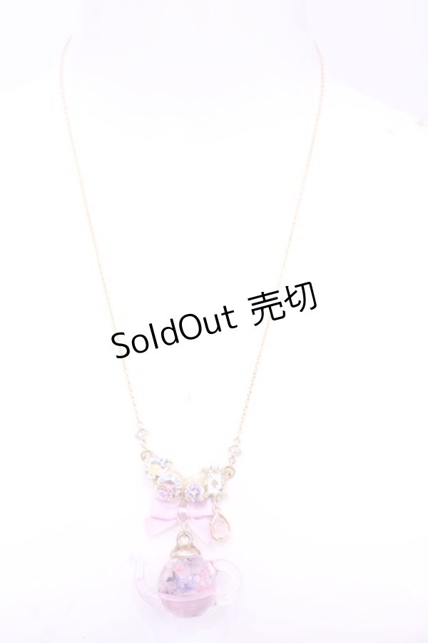 画像2: Miurea / ポットネックレス  ピンク系 O-25-11-12-060-LO-AC-IG-OS (2)