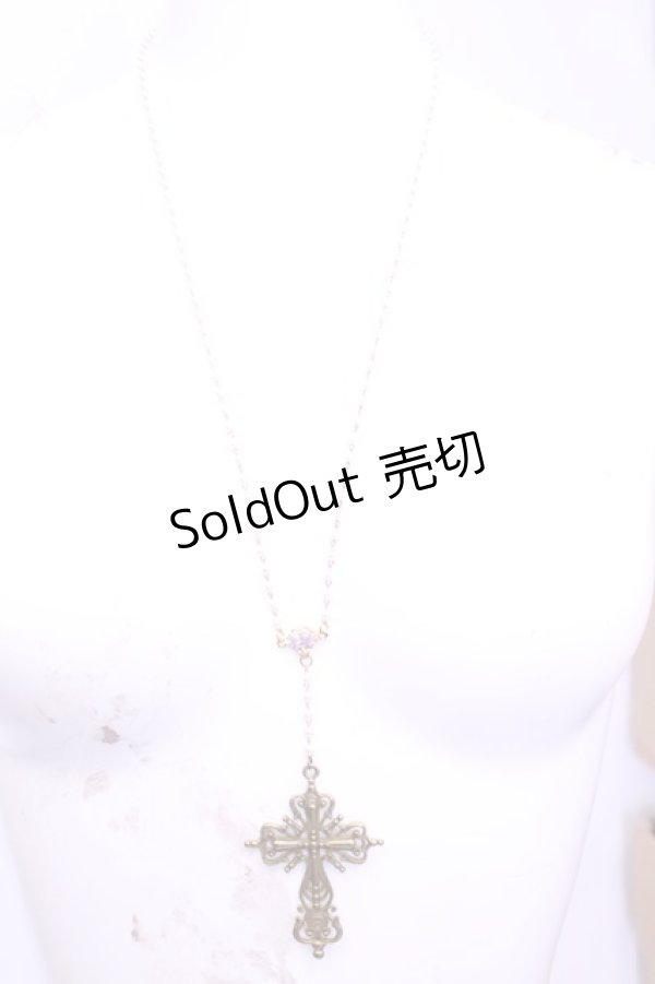 画像2: marcHenTica / ロザリオ風ネックレス  ゴールド O-25-11-12-064-LO-AC-IG-OS (2)