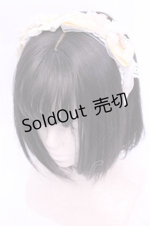 画像: Haku Healing / 多リボンカチューシャ  イエロー O-25-11-12-011-LO-AC-IG-OS