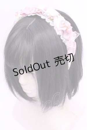 画像: Haku Healing / 多リボンカチューシャ  オフ O-25-11-12-012-LO-AC-IG-OS