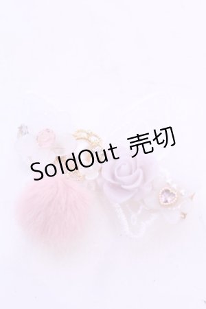 画像: Haku Healing / バタフライリボンクリップ  シロ O-25-11-12-036-LO-AC-IG-OS