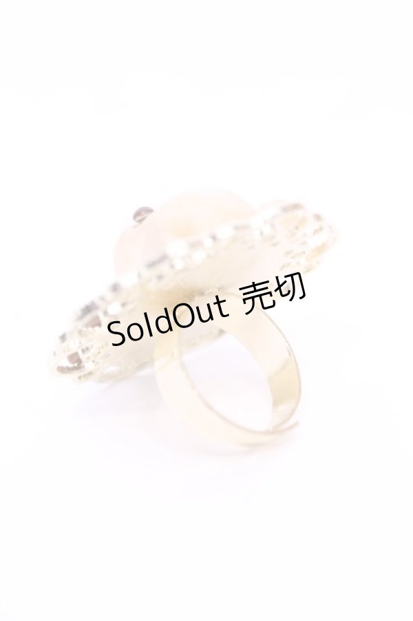 画像2: Baby Meow / ねこフェイスカメオリング  オフ O-25-11-12-047-LO-AC-IG-ZT432-F002 (2)