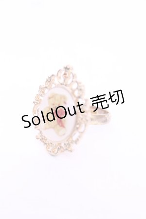 画像: bandai_do / リングガチャ  ゴールド×フレームテディ O-25-11-12-053-LO-AC-IG-OS