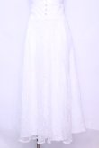 画像1: DearMyLoveRose / バックリボンハイウエストフレアスカート M シロ O-25-11-13-033-EL-SK-OW-OS (1)