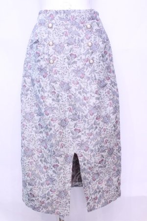 画像: axes femme POETIQUE / ゴブランタイトスカート M アイボリー O-25-11-13-036-AX-SK-IG-OS