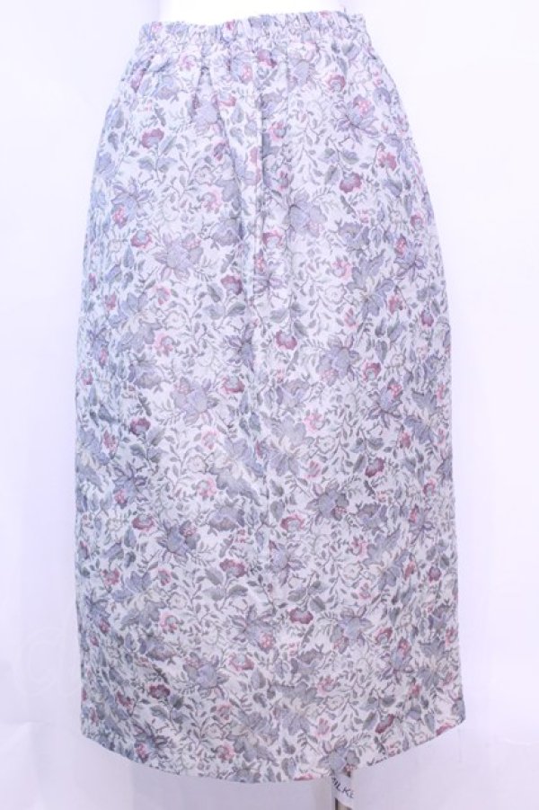 画像4: axes femme POETIQUE / ゴブランタイトスカート M アイボリー O-25-11-13-036-AX-SK-IG-ZT114 (4)