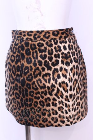 画像: SEXY DYNAMITE LONDON / レオパード台形スカート Ｓ ブラウン O-25-11-13-039-PU-SK-IG-OS