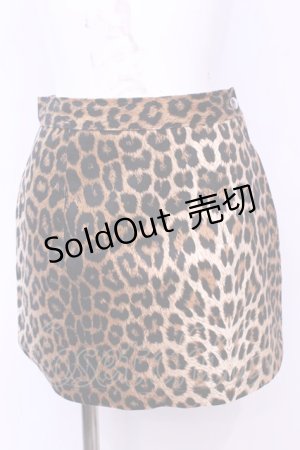 画像: SEXY DYNAMITE LONDON / レオパード台形スカート Ｓ ブラウン O-25-11-13-039-PU-SK-IG-OS