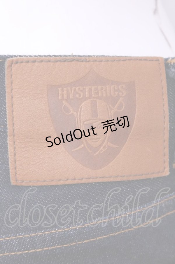 画像4: HYSTERIC GLAMOUR / サイドレースアップデニムパンツ Ｍ インディゴ O-25-11-13-042-PU-PA-IG-OS (4)