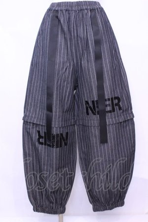 画像: NieR Clothing / CONVERTIBLE JOGGER PANTS【LOGO】パンツ  グレー O-25-11-13-045-PU-PA-OW-OS