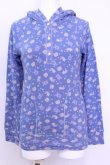 画像1: HYSTERIC GLAMOUR / ファックベア総柄パーカー  ブルー O-25-11-13-049-PU-TO-IG-OS (1)