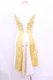 画像4: Qutie Frash / 胸開きチャイナワンピ  イエロー O-25-11-13-005-QU-OP-OW-OS (4)