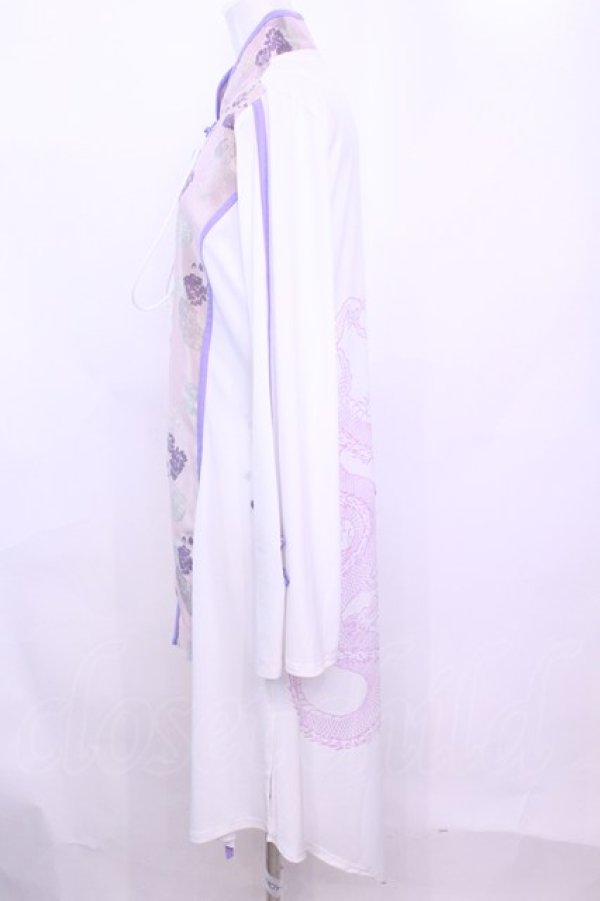 画像3: Qutie Frash / チャイナチュニック  ライトパープル O-25-11-13-007-QU-TO-OW-OS (3)