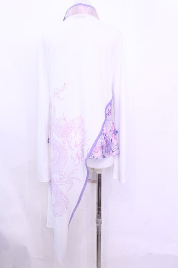 画像5: Qutie Frash / チャイナチュニック  ライトパープル O-25-11-13-007-QU-TO-OW-OS (5)