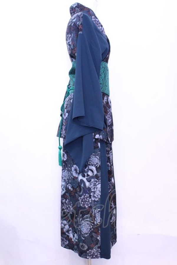 画像5: Qutie Frash / 2025 浴衣3点SET  グリーン O-25-11-13-001-QU-OP-OW-OS (5)